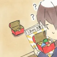 有名無実（ゆうめいむじつ）を表すイラスト