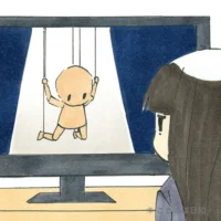 生殺与奪（せいさつよだつ）を表すイラスト