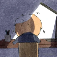 大器晩成（たいきばんせい）を表すイラスト